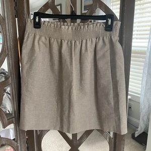 J. Crew sparkly skirt w/pockets